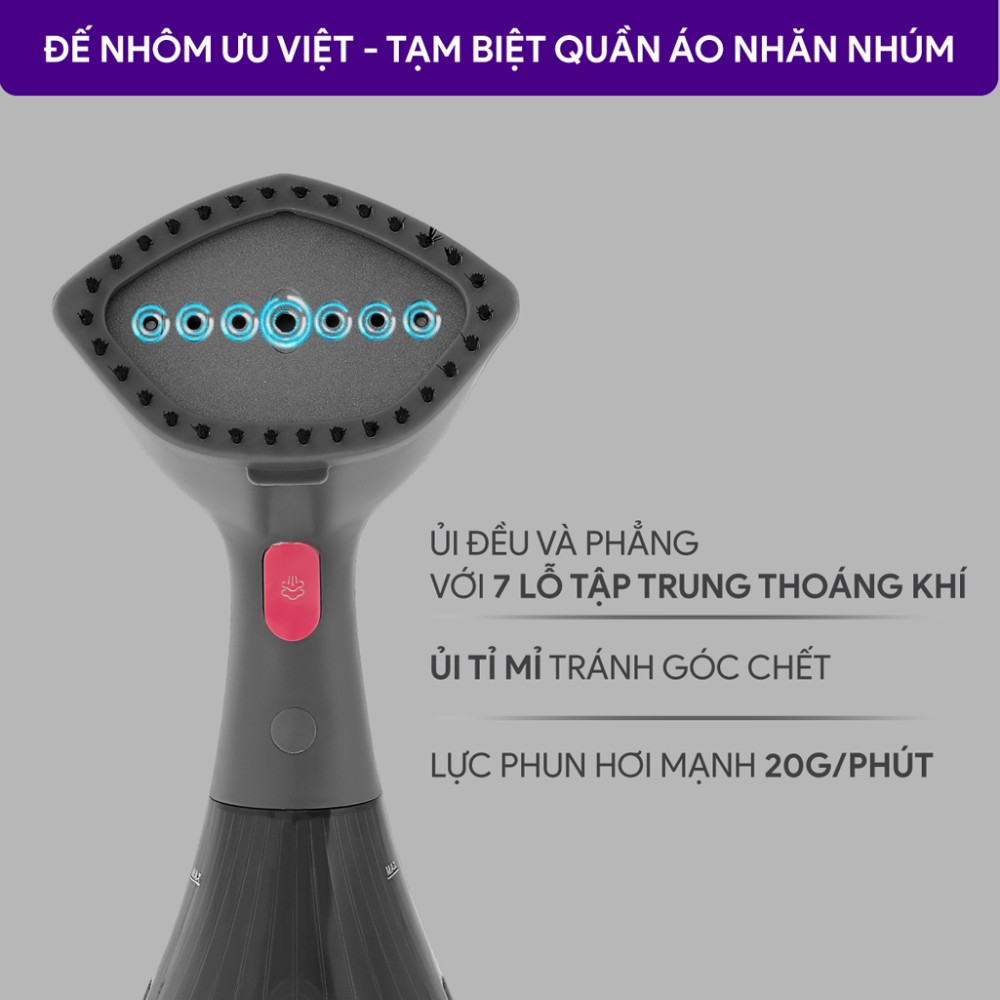 Bàn ủi hơi nước cầm tay BlueStone GSB-4033 - Hàng chính hãng