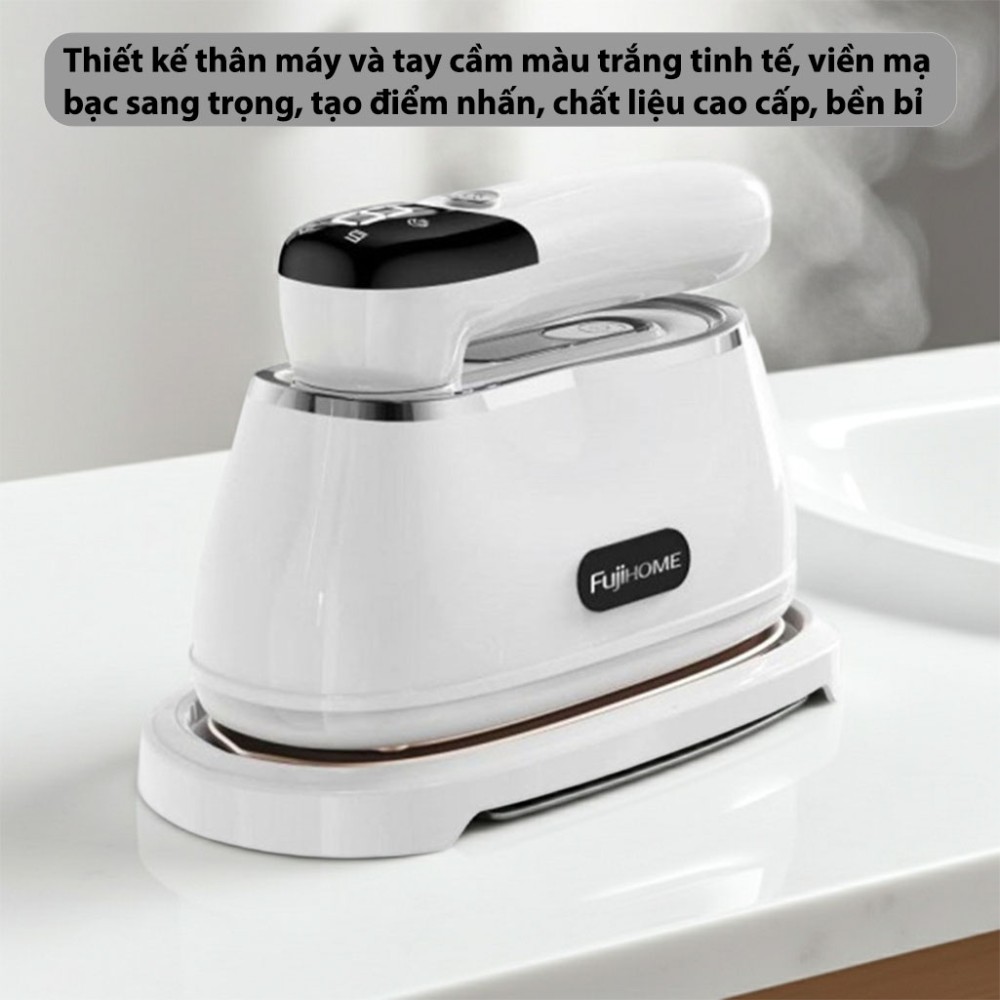 Bàn là hơi nước cầm tay gấp gọn Fujihome SI200CW - Hàng chính hãng