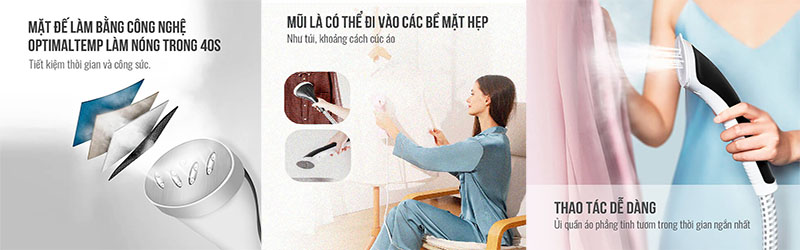 Bàn là hơi nước đứng Elmich GSE-3953 - Hàng chính hãng