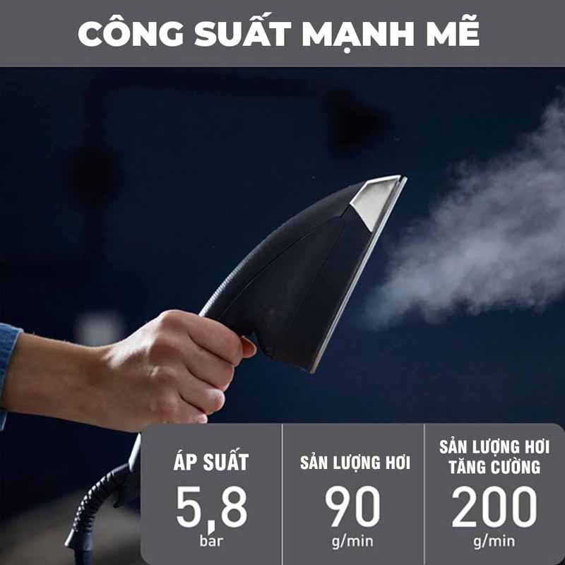 Bàn ủi hơi nước đứng Tefal QT2022 - Hàng chính hãng