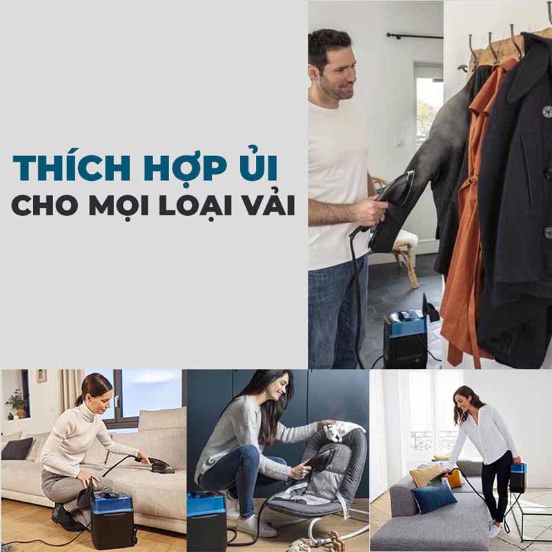 Bàn ủi hơi nước đứng Tefal QT2022 - Hàng chính hãng