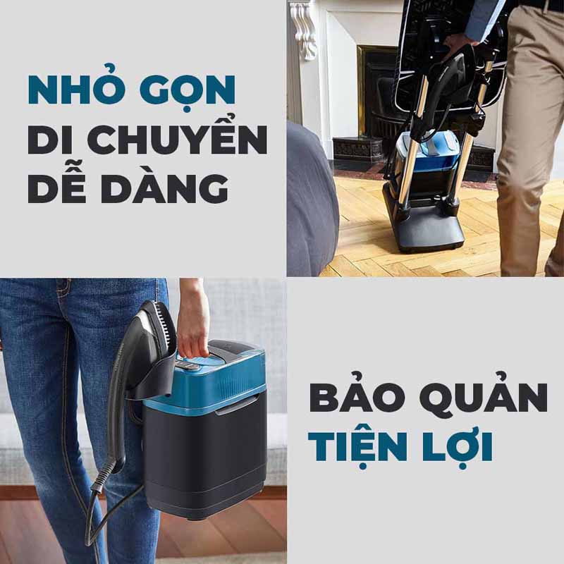 Bàn ủi hơi nước đứng Tefal QT2022 - Hàng chính hãng
