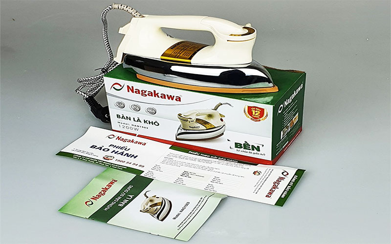 Bàn là khô Nagakawa NAG1503