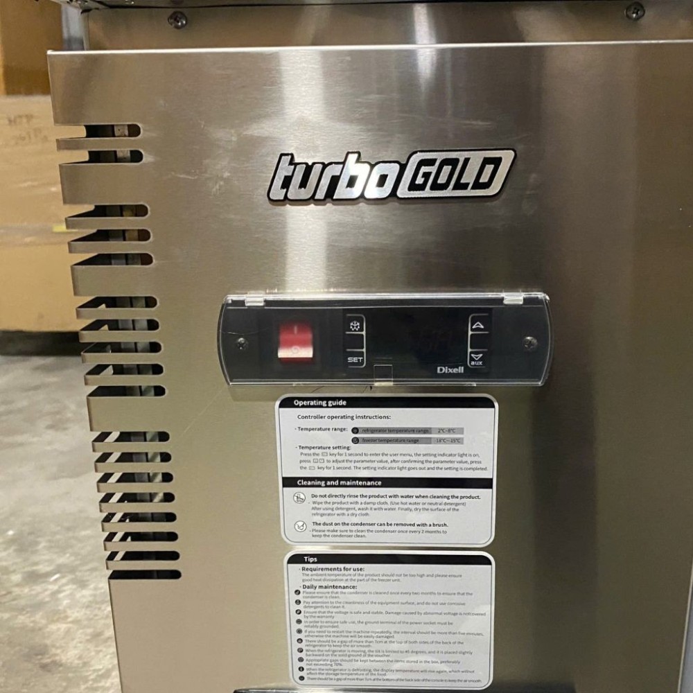 Bàn mát 2 cánh inox TurboGold TG-15UC - Hàng chính hãng