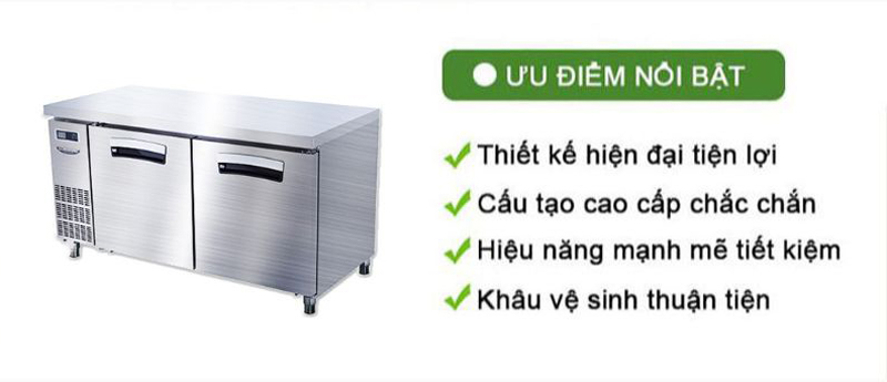 Bàn mát công nghiệp Lassele LGRT-2B-1800 - Hàng chính hãng