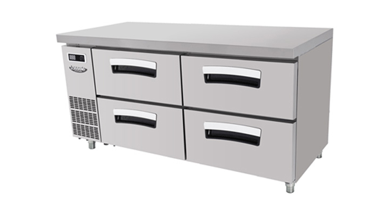 Bàn mát 4 ngăn kéo Lassele LNRT-2B-12-VV - Hàng chính hãng