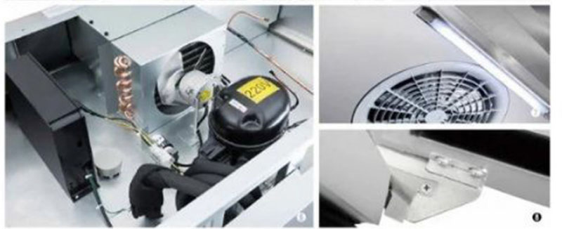 Bàn mát 6 ngăn kéo Lassele LNRT-2B-18-VV - Hàng chính hãng