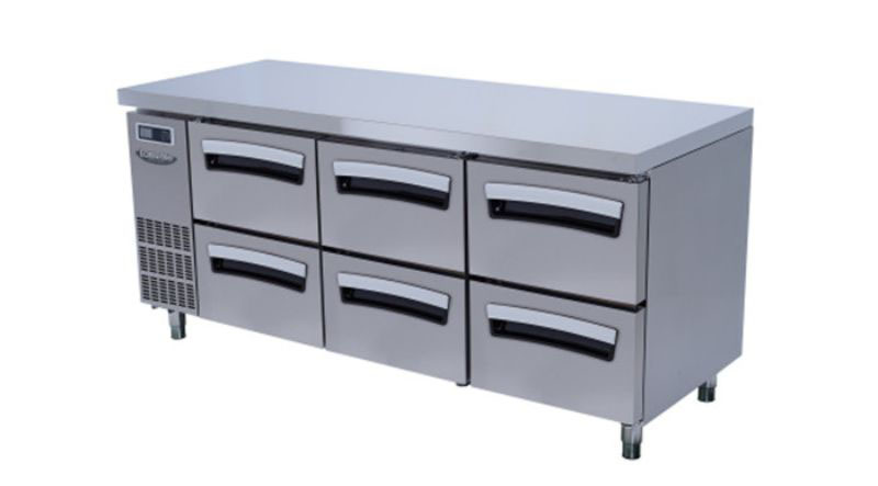 Bàn mát 6 ngăn kéo Lassele LNRT-2B-18-VV - Hàng chính hãng