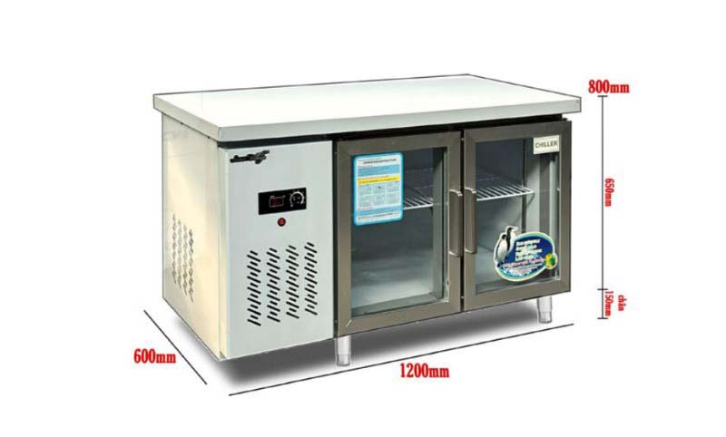 Bàn mát cánh kính Snow Village PLO.18L2CBL - Hàng chính hãng