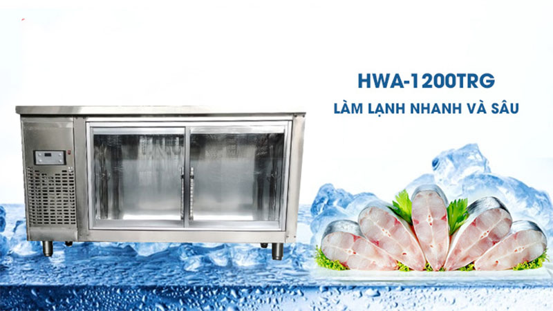 Bàn mát kính cửa lùa Happys HWA-1200TRG - Hàng chính hãng