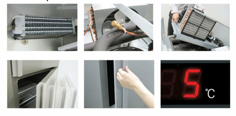 Bàn mát 2 cánh Hoshizaki RT-158MA-S - Hàng chính hãng