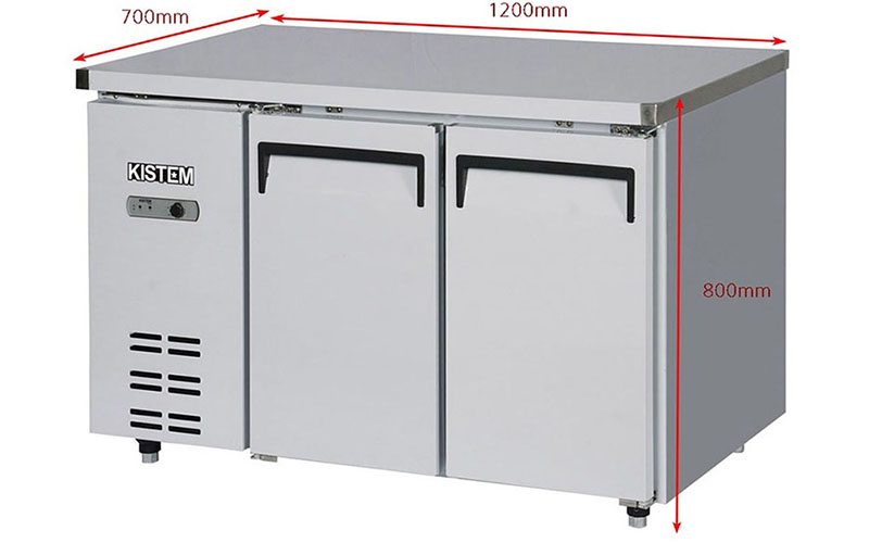 Bàn mát inox Kistem KIS-XDT12R - Hàng chính hãng