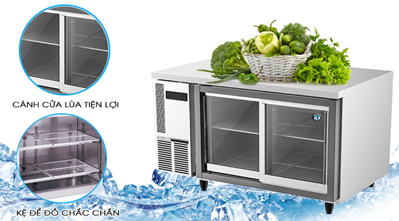 Bàn mát inox 2 cánh Hoshizaki RT-156MA-SSG - Hàng chính hãng