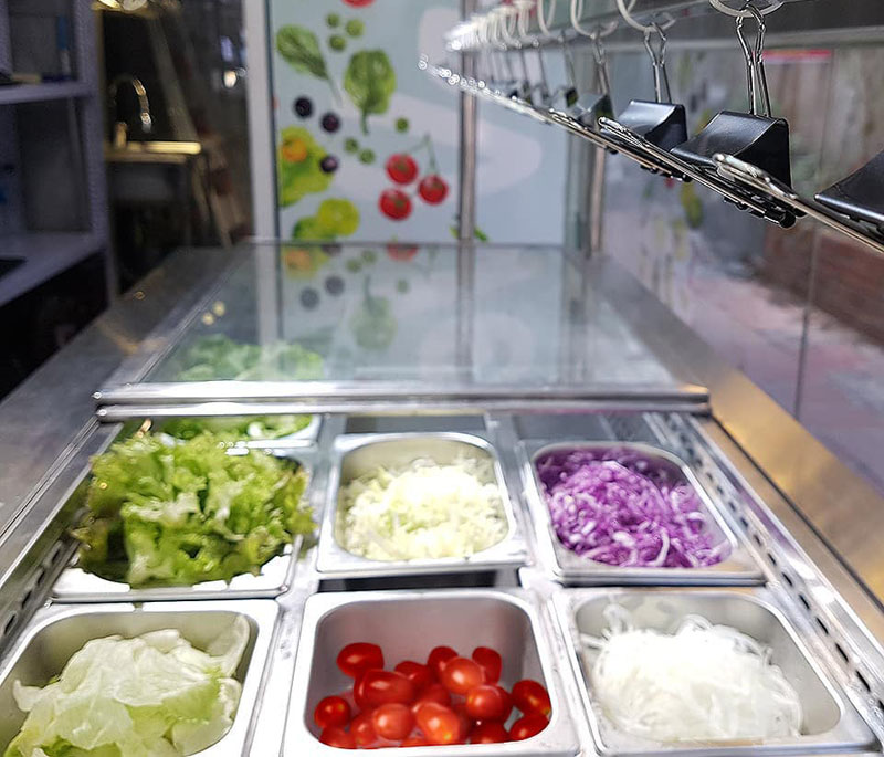 Bàn mát Salad Lassele LHRT-1B-900 - Hàng chính hãng