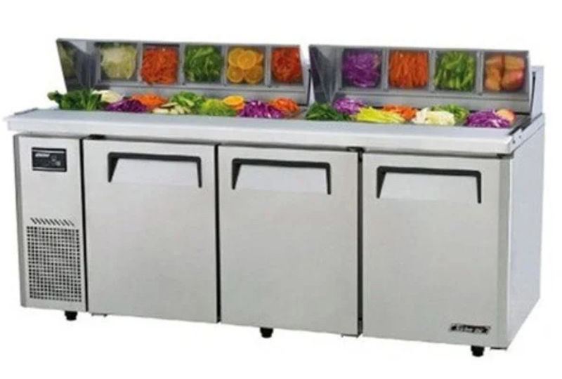 Bàn mát salad 3 cánh Turbo Air KHR18-3 - Hàng chính hãng