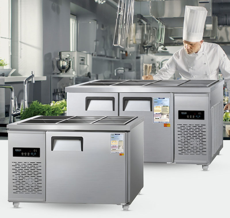 Bàn mát salad Grand Woosung CWSM-120RB - Hàng chính hãng