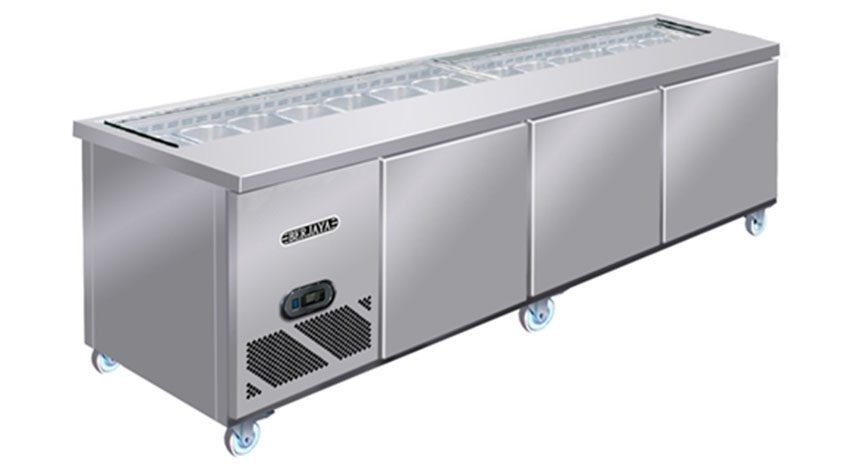 Bàn lạnh salad sandwich Berjaya BS3D/SSCF8/Z - Hàng chính hãng