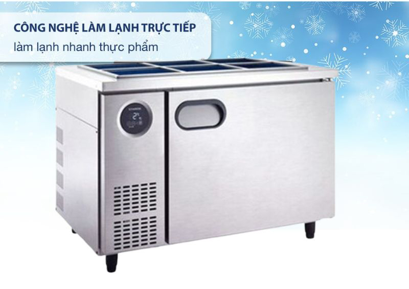 Bàn mát bảo quản Salad Starion SR-V12EIEA - Hàng chính hãng