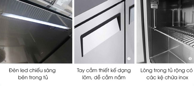 Bàn mát salad công nghiệp Turbo Chef TCS1360 - Hàng chính hãng