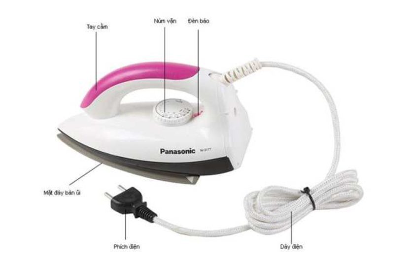 Diện tích của bàn ủi khô Panasonic NI317T