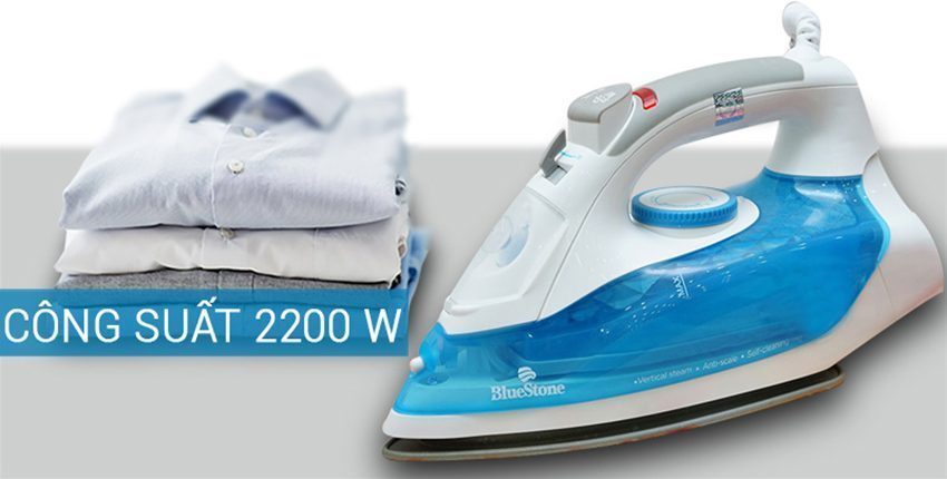 Bàn ủi hơi nước Bluestone SIB-3816 - Hàng chính hãng