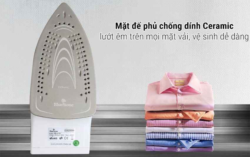 Bàn ủi hơi nước BluestoneSIB-3853 - Hàng chính hãng