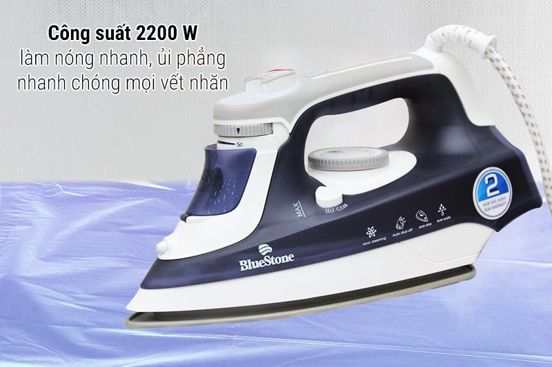 Bàn ủi hơi nước Bluestone SIB-3871 - Hàng chính hãng