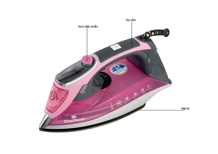 Bàn ủi hơi nước BlueStone SIB-3876 - Hàng chính hãng