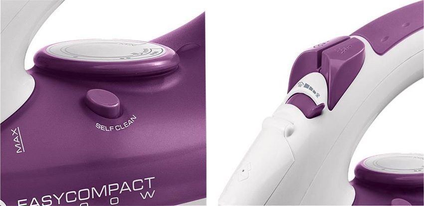 Bảng điều khiển của bàn ủi hơi nước DeLonghi EASYCOMPACT FXK20C