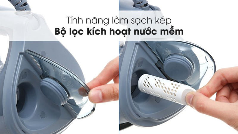 Bàn là hơi nước Electrolux E7SI1-80DB - Hàng chính hãng