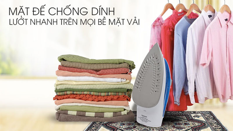 Chất liệu của Bàn ủi hơi nước Panasonic NI-M300TARA