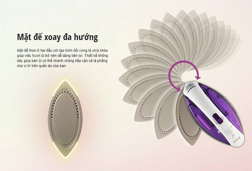 Bàn ủi hơi nước Panasonic NI-WL30VRA - Hàng chính hãng