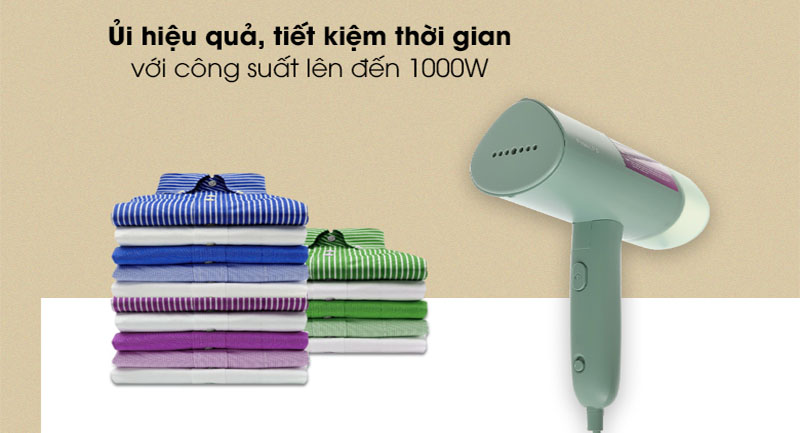 Bàn ủi hơi nước cầm tay Philips STH3010/70 - Hàng chính hãng