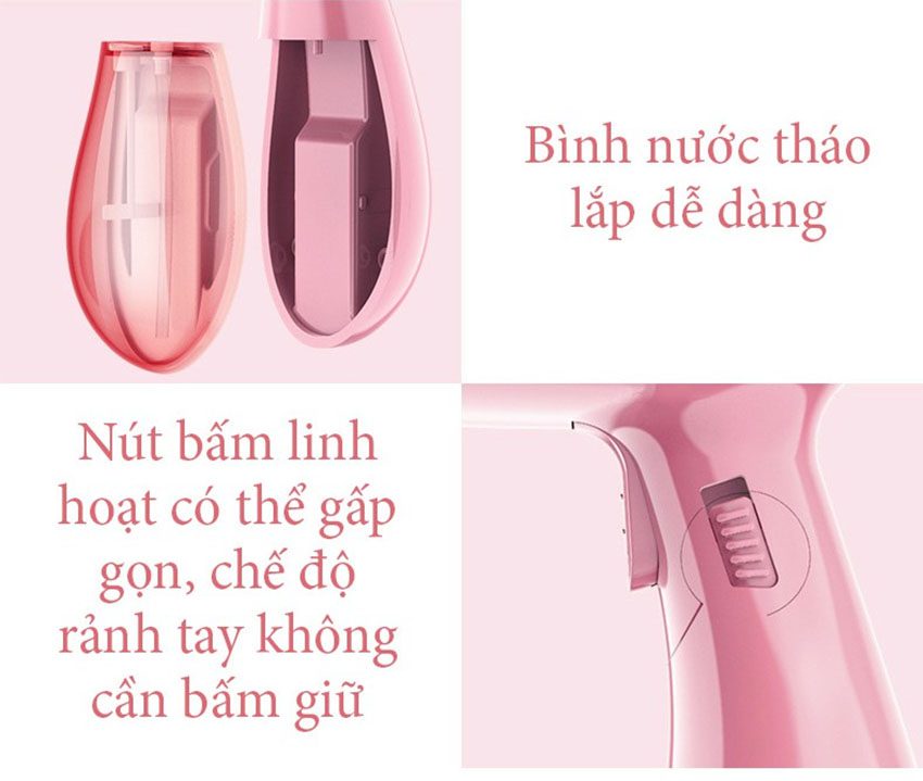 Chi tiết của Bàn ủi hơi nước cầm tay Sokany SK-3060