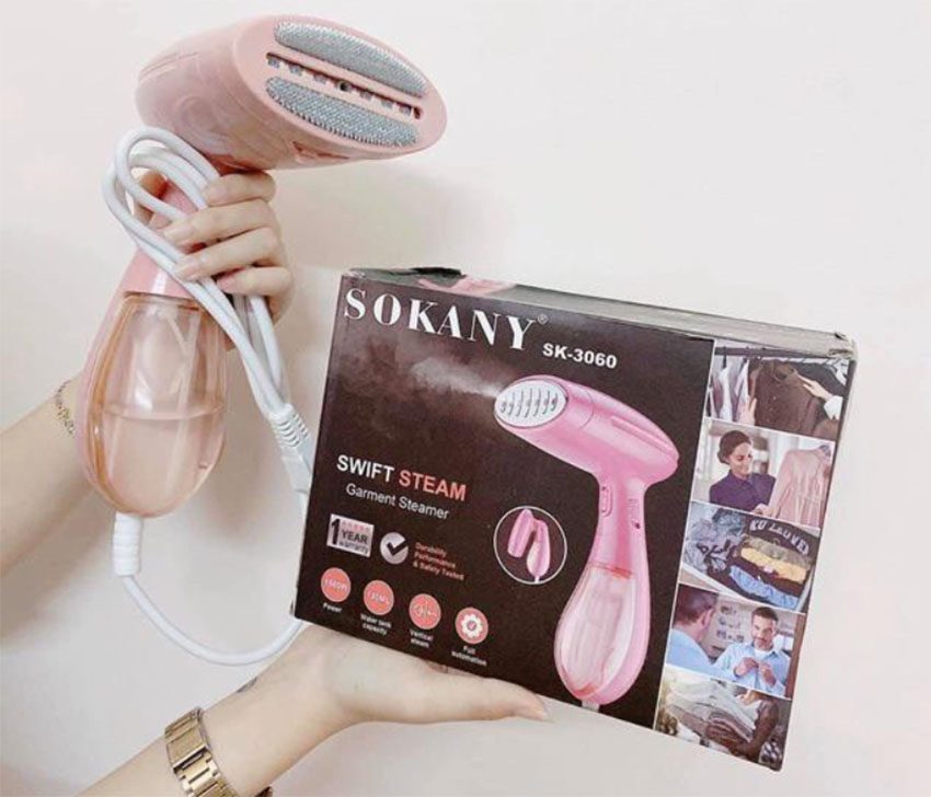 Chất liệu của Bàn ủi hơi nước cầm tay Sokany SK-3060