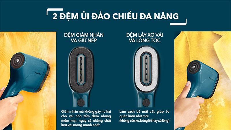 Bàn ủi hơi nước cầm tay Tefal DT2020E1 - Hàng chính hãng