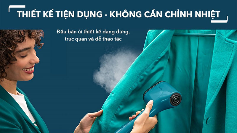 Bàn ủi hơi nước cầm tay Tefal DT2020E1 - Hàng chính hãng