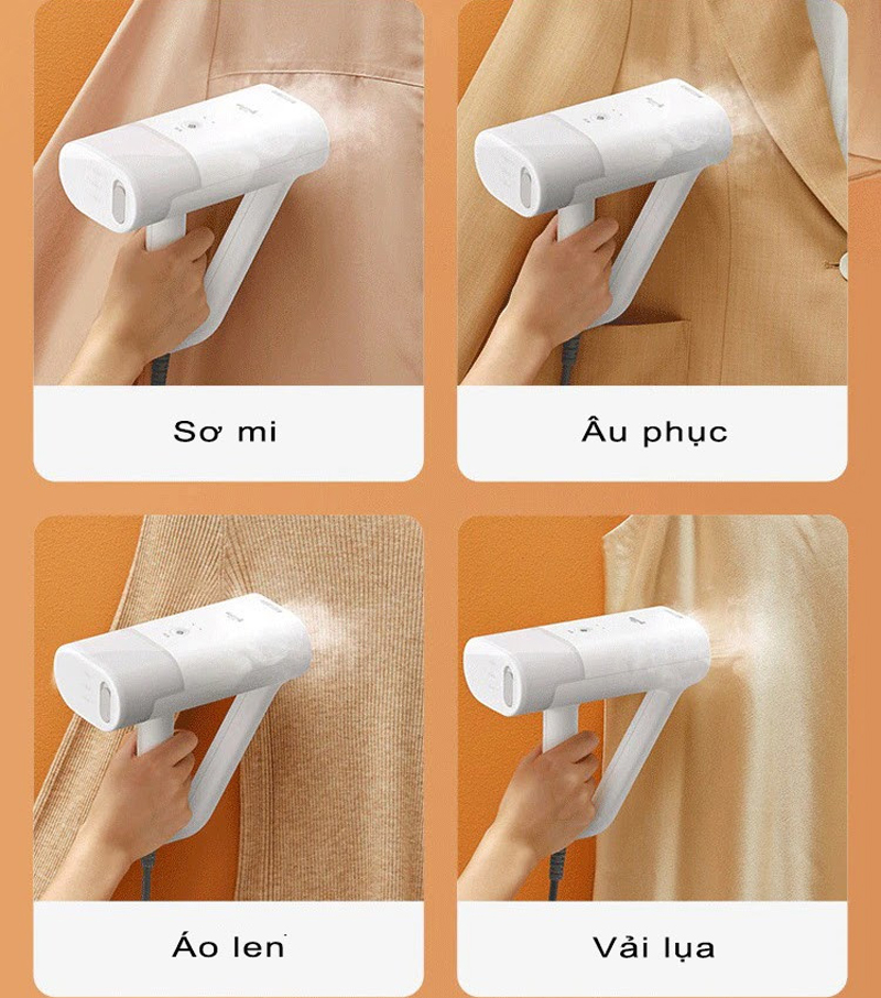 Bàn ủi hơi nước cầm tay Deerma HS100 - Hàng chính hãng