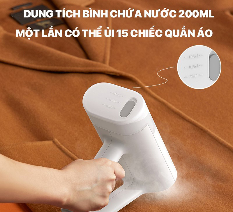 Bàn ủi hơi nước cầm tay Deerma HS100 - Hàng chính hãng