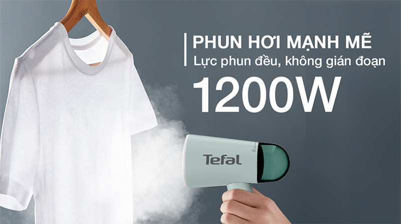 Bàn ủi hơi nước cầm tay Tefal DT1034E1 - Hàng chính hãng