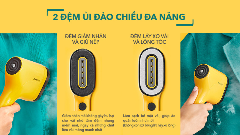 Bàn ủi hơi nước cầm tay Tefal DT2026E1 - Hàng chính hãng