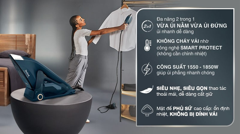 Bàn ủi hơi nước Tefal JF4032E0 - Hàng chính hãng