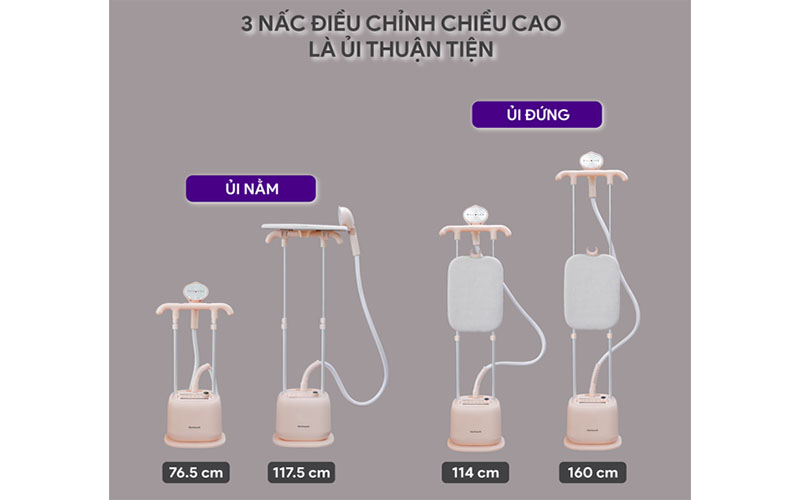 Bàn ủi hơi nước đứng BlueStone GSB-3955 - Hàng chính hãng