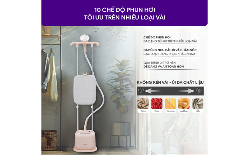 Bàn ủi hơi nước đứng BlueStone GSB-3955 - Hàng chính hãng