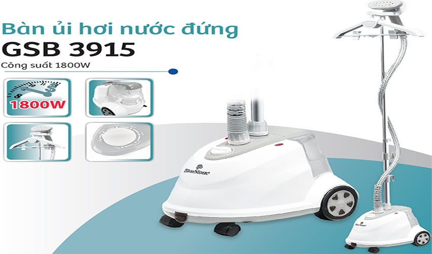 Bàn ủi hơi nước đứng Bluestone GSB-3915 - Hàng chính hãng