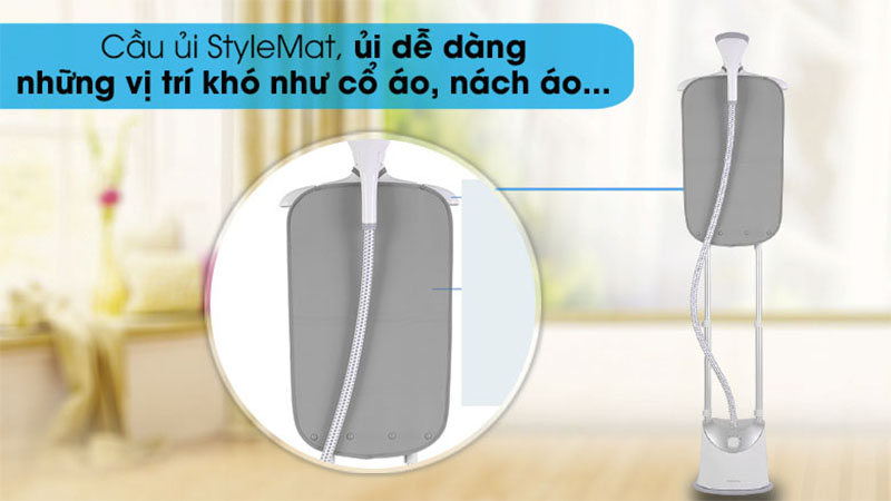 Bàn ủi hơi nước đứng Philips GC487 - Hàng chính hãng