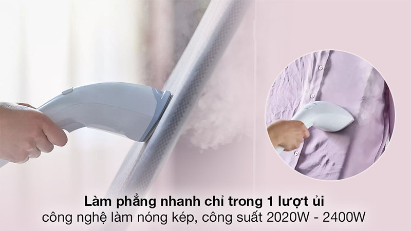 Bàn ủi hơi nước đứng Philips GC625/29 - Hàng chính hãng