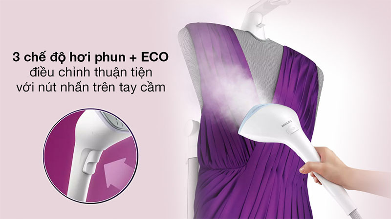 Bàn ủi hơi nước đứng Philips GC625/29 - Hàng chính hãng