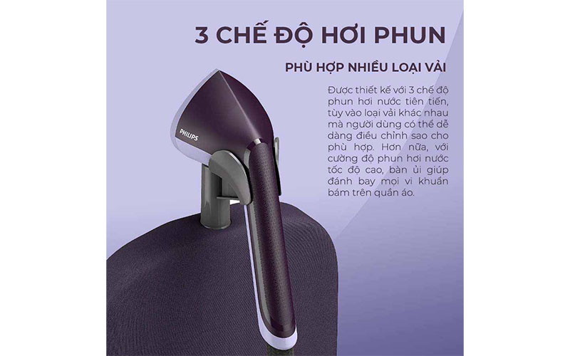 Bàn ủi hơi nước đứng Philips STE3160/30 - Hàng chính hãng