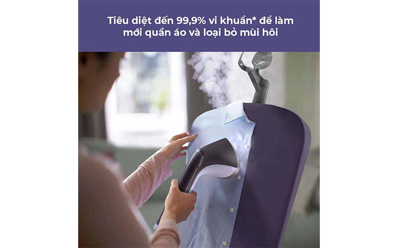 Bàn ủi hơi nước đứng Philips STE3160/30 - Hàng chính hãng